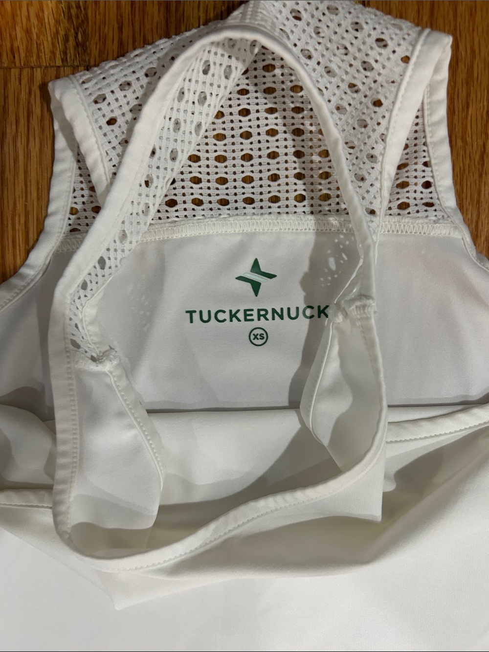 Tuckernuck White Mesh-Back Active Tank - Picture 2 of 4